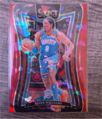 2024-25 Panini Select #312 Jalen Williams — front