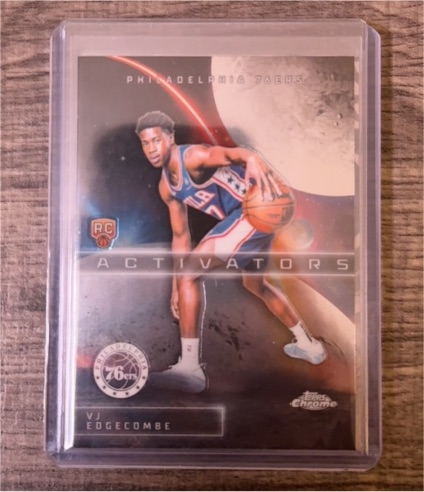 2025-26 Topps Chrome #AC-13 VJ Edgecombe Activators — front