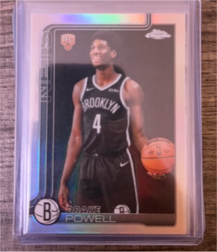2025-26 Topps Chrome #272 Drake Powell — front