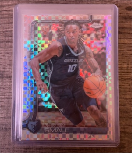 2025-26 Topps Chrome #299 Javon Small — front