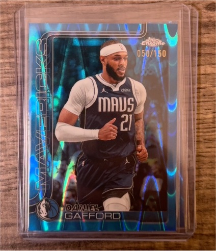 2025-26 Topps Chrome #78 Daniel Gafford — front