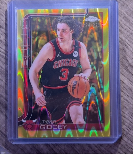 2025-26 Topps Chrome #48 Josh Giddey — front