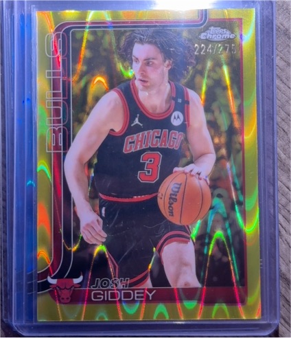 2025-26 Topps Chrome #48 Josh Giddey — front