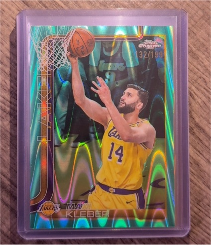 2025-26 Topps Chrome #157 Maxi Kleber — front
