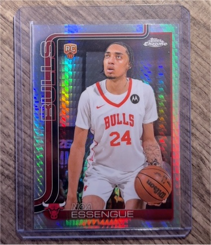 2025-26 Topps Chrome #262 Noa Essengue — front
