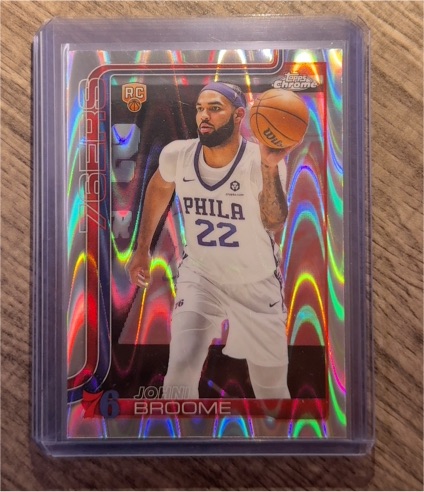 2025-26 Topps Chrome #285 Johni Broome — front