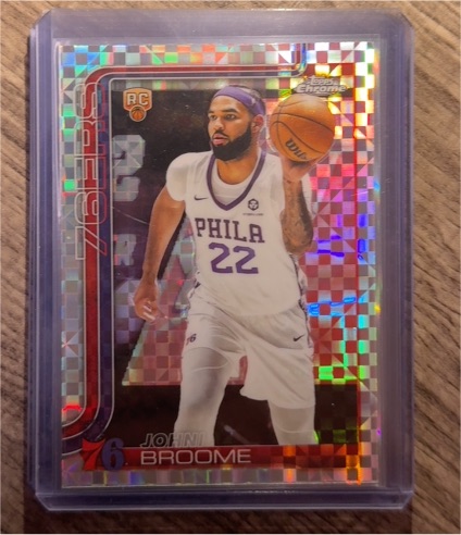 2025-26 Topps Chrome #285 Johni Broome — front