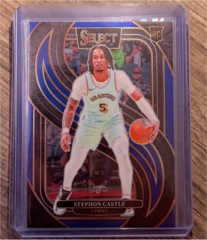 2024-25 Panini Select Premier Level #175 Stephon Castle — front