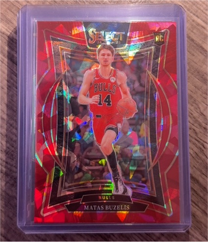 2024-25 Panini Select #70 Matas Buzelis — front
