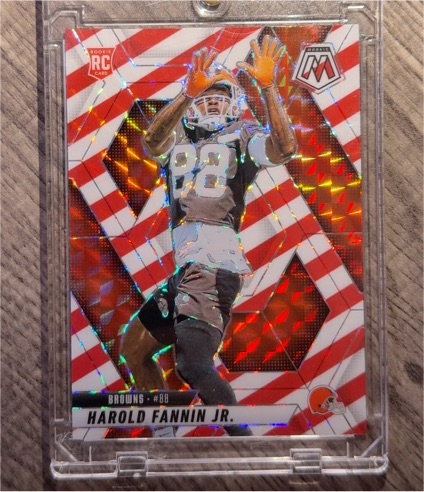 2025 Panini Mosaic #384 Harold Fannin Jr. — front