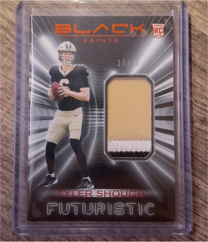 2025 Panini Black Futuristic #FUT-TSH Tyler Shough — front