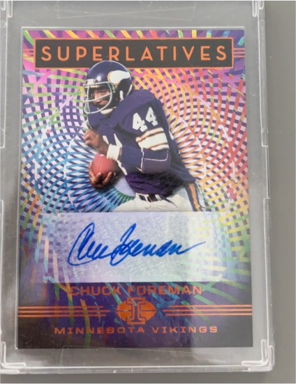 2020 Panini Illusions #SU31 Chuck Foreman Superlatives — front