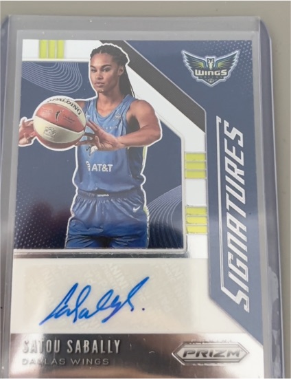 2020 Panini Prizm WNBA Signatures #SG-SSB Satou Sabally — front
