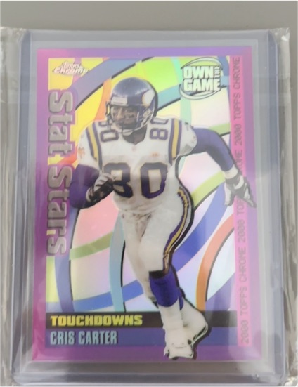 2000 Topps Chrome Own the Game #OTG21 Cris Carter — front