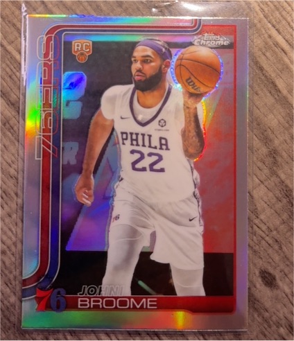 2025-26 Topps Chrome #285 Johni Broome — front