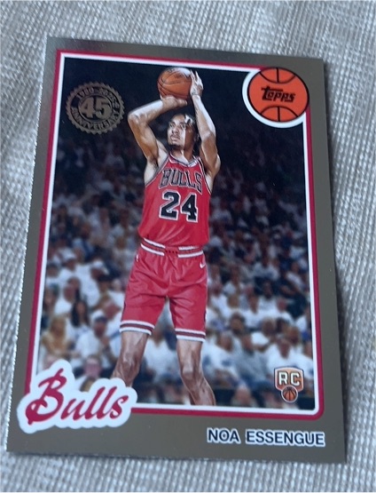 2025-26 Topps 45th Anniversary #80BK-59 Noa Essengue — front