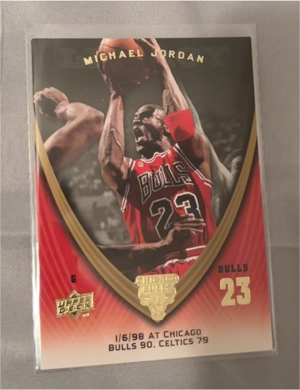 2008-09 Upper Deck Michael Jordan Legacy #955 — front