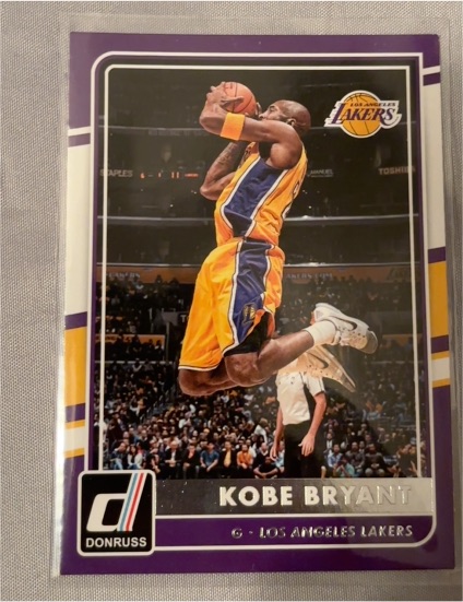 2015-16 Panini Donruss #62 Kobe Bryant — front