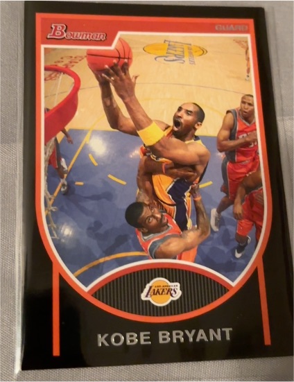 2007-08 Bowman #24 Kobe Bryant — front