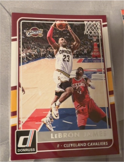 2015-16 Donruss #144 LeBron James — front
