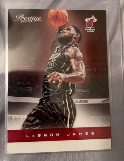 2012-13 Panini Prestige #79 LeBron James — front