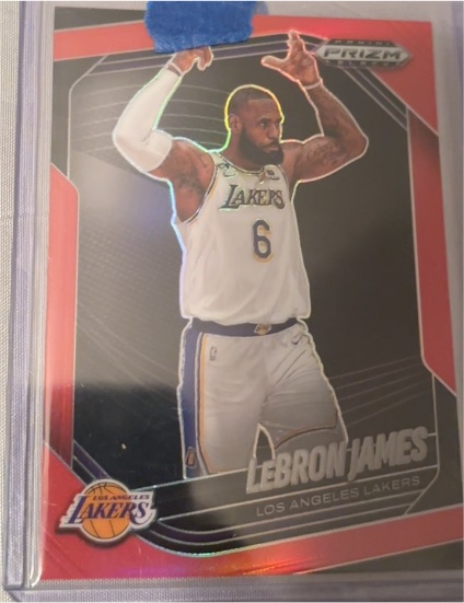 2024-25 Panini Prizm Black #52 LeBron James — front