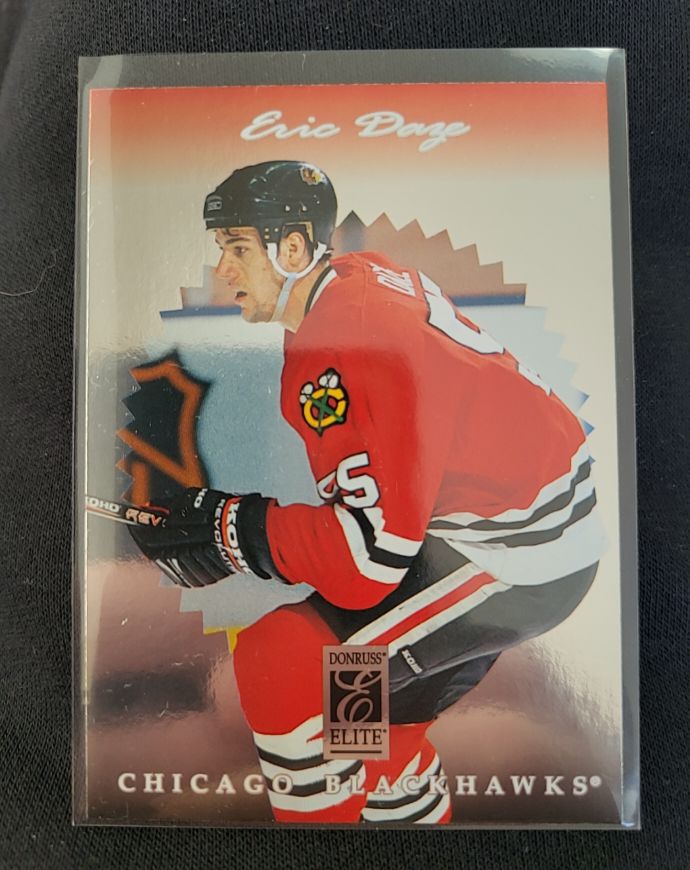 1996-97 Donruss Elite #71 Eric Daze — front