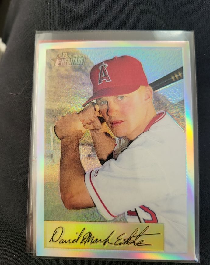 2006 Bowman Heritage #285 David Mark Estrella — front