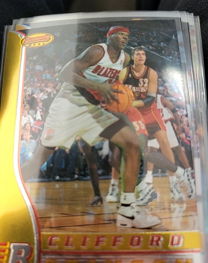 1996-97 Bowman's Best #8 Clifford Robinson — front