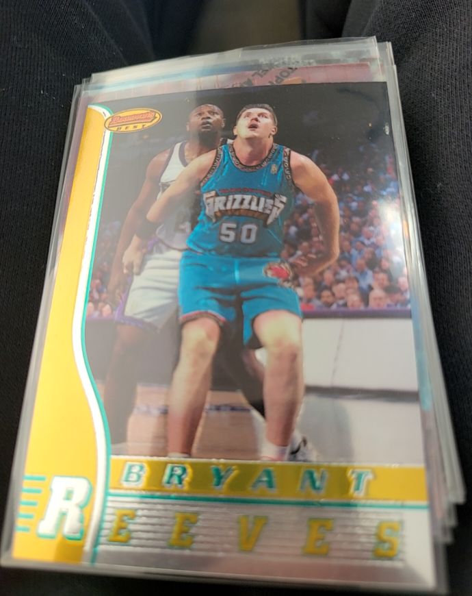 1996-97 Bowman's Best #64 Bryant Reeves — front