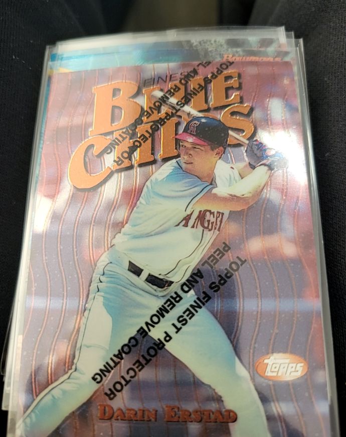 1997 Topps Finest #37 Darin Erstad — front