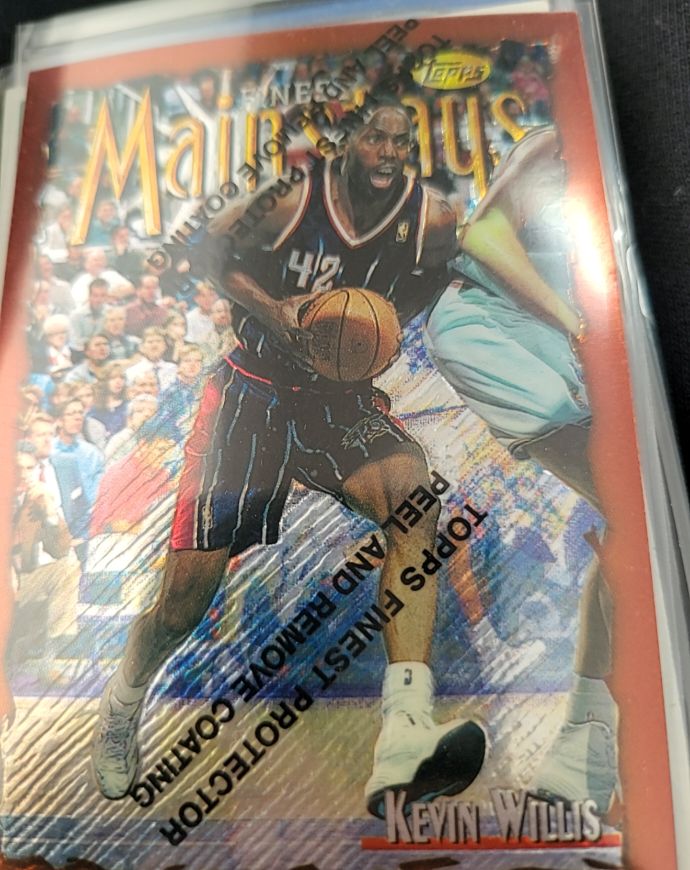 1996-97 Topps Finest Mainstays #232 Kevin Willis — front