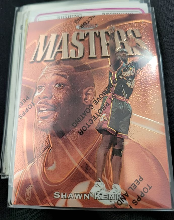 1997-98 Topps Finest #59 Shawn Kemp — front
