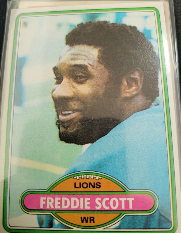 1980 Topps #347 Freddie Scott — front
