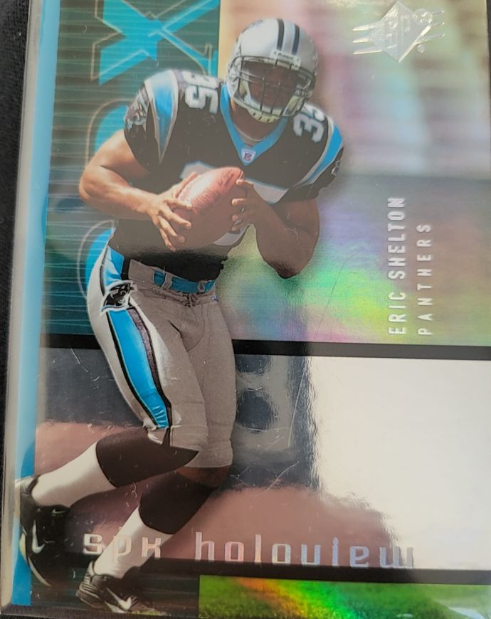 2005 SPx Holoview #17 Eric Shelton — front