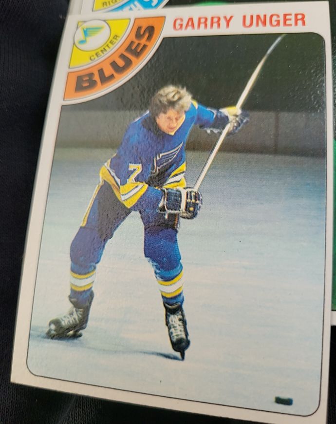 1978 O-Pee-Chee #110 Garry Unger St. Louis Blues — front