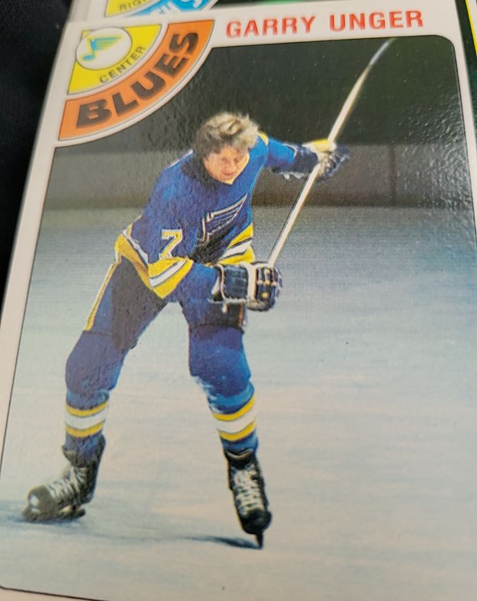 1978 Topps #110 Garry Unger St. Louis Blues — front
