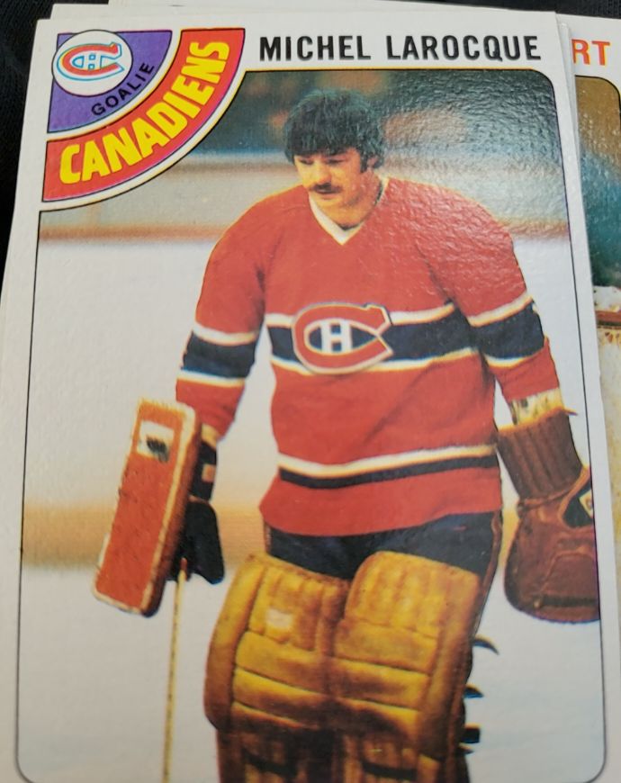 1978-79 Topps #158 Michel Larocque Montreal Canadiens — front