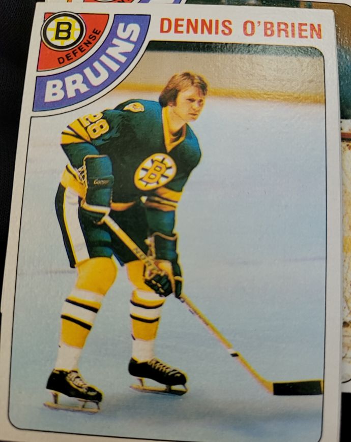 1978-79 O-Pee-Chee #104 Dennis O'Brien Boston Bruins — front