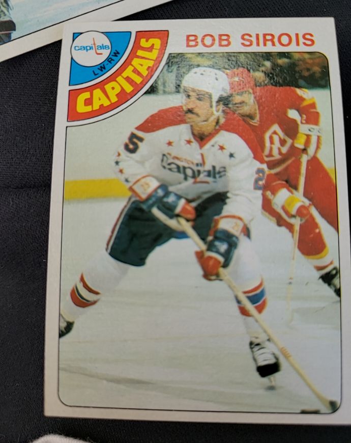 1978-79 O-Pee-Chee #96 Bob Sirois Washington Capitals — front