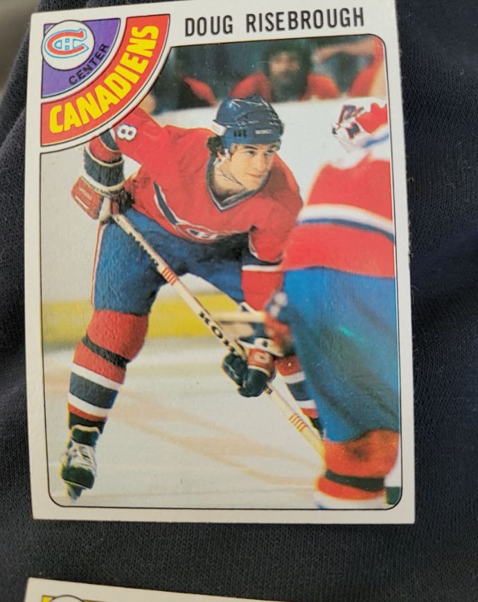 1978 Topps #249 Doug Risebrough Canadiens — front