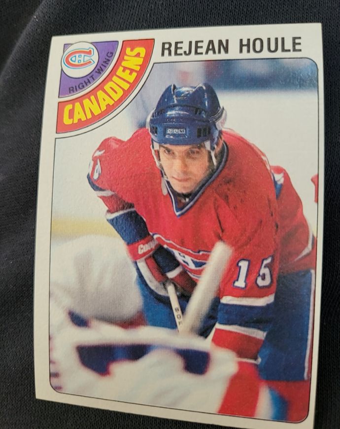 1978-79 O-Pee-Chee #227 Rejean Houle — front