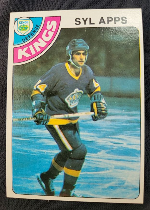 1978-79 Topps #56 Syl Apps Jr. — front
