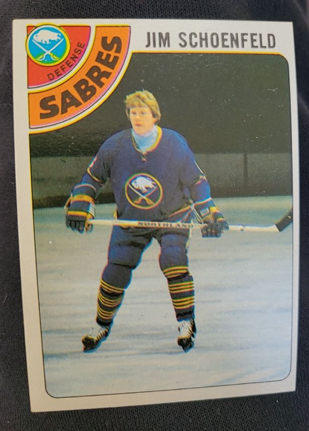 1978-79 Topps #178 Jim Schoenfeld Buffalo Sabres — front
