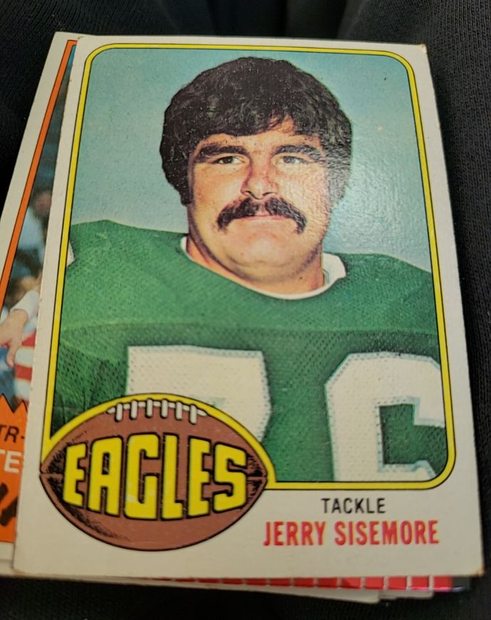 1976 Topps #524 Jerry Sisemore — front
