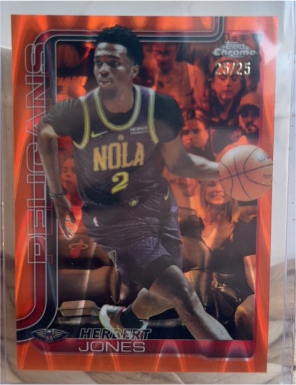 2025-26 Topps Chrome #120 Herbert Jones — front