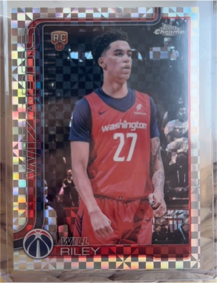 2025-26 Topps Chrome #271 Will Riley — front