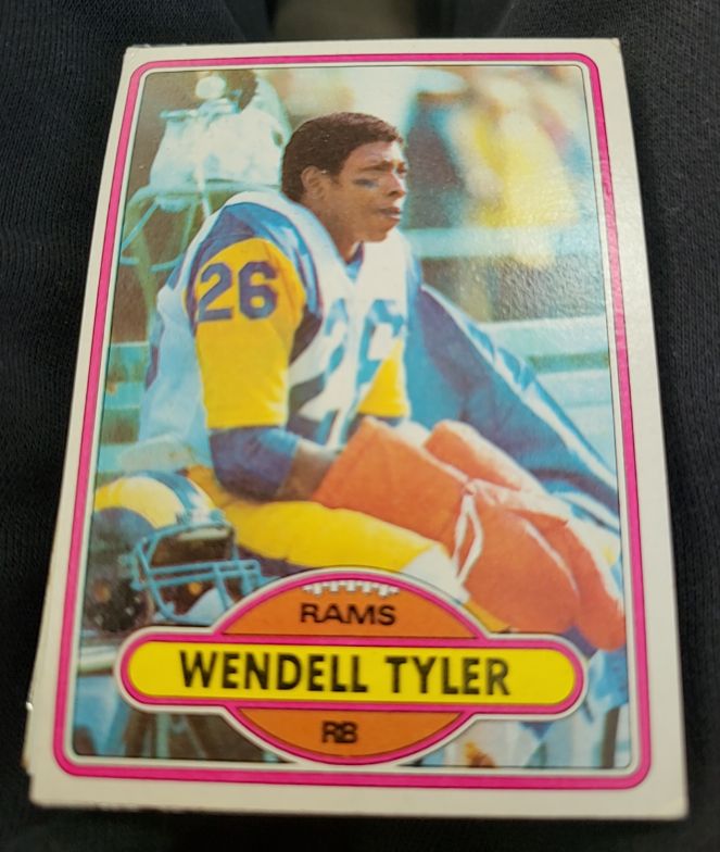 1980 Topps #273 Wendell Tyler — front