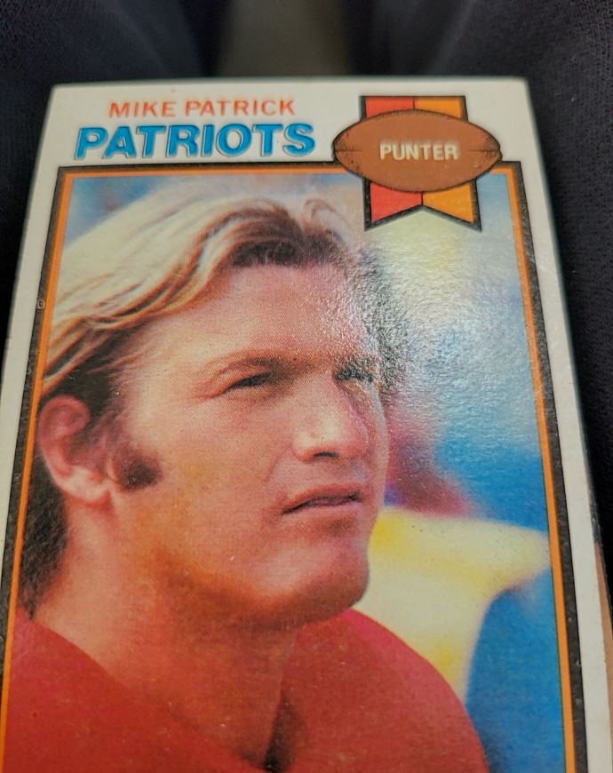 1979 Topps Football #158 Mike Patrick — front