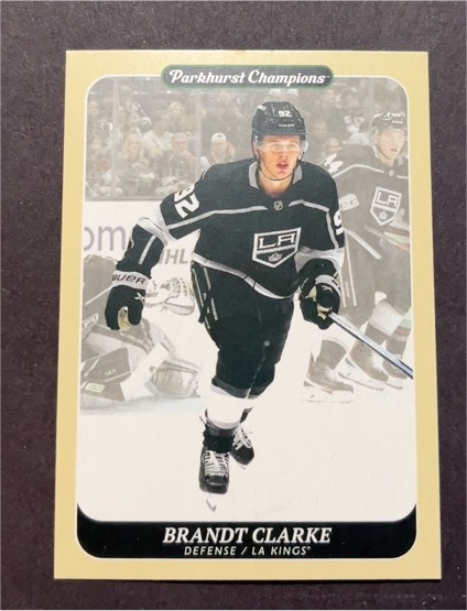 2023-24 Parkhurst Champions #51 Brandt Clarke — front